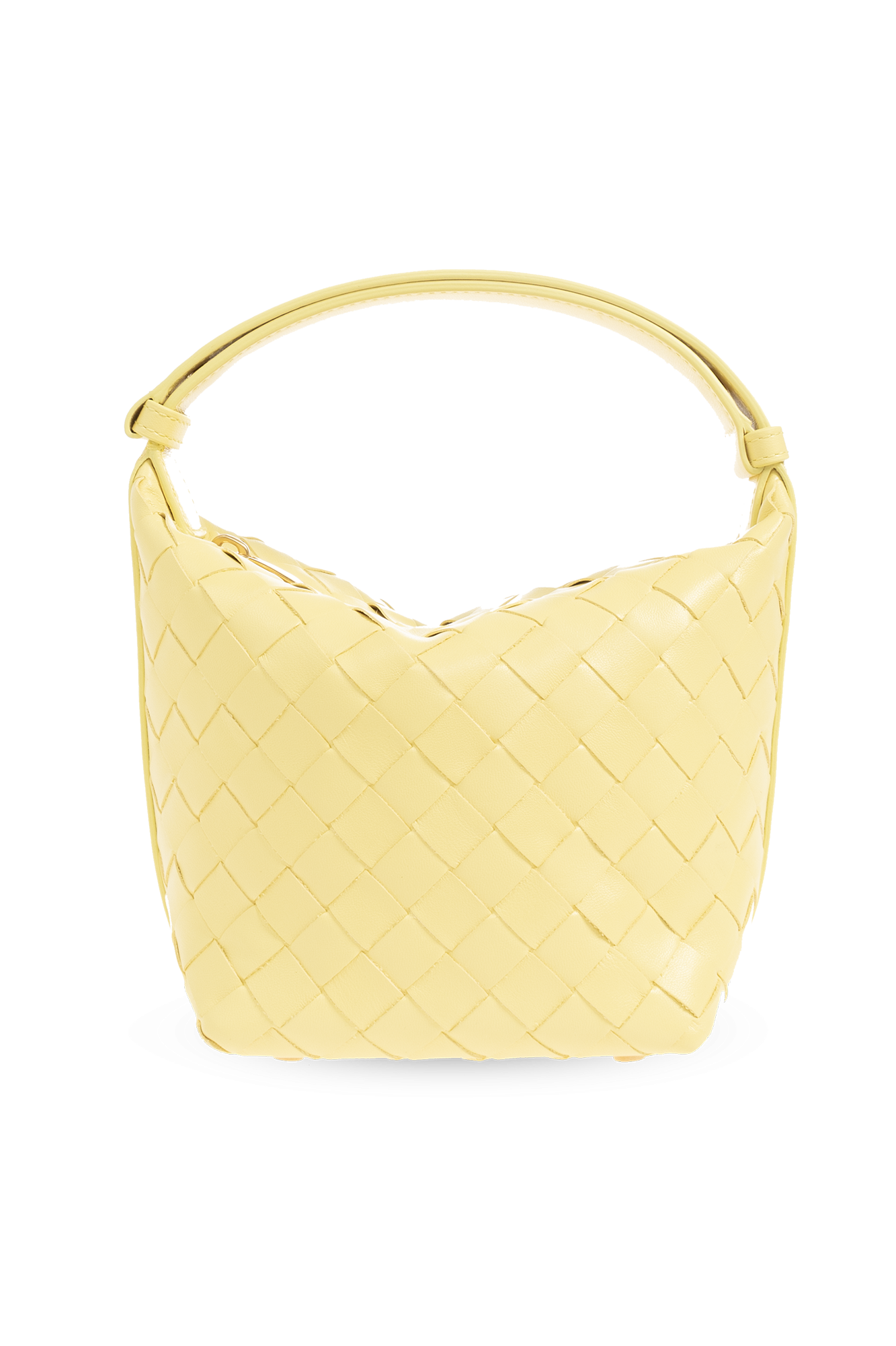 関税送料込国内発送★BOTTEGA VENETA Baby Wallace handbag SchaferandweinerShops Italy - Yellow 'Wallace Mini' handbag